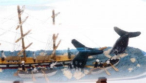 Whaling Ship Diorama