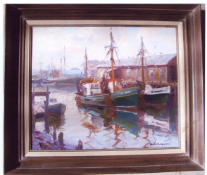 Oil on Canvas by Emil A. Gruppe